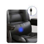 Comfortable Sedentary Brown Bow Sleep Lumbar Protector Recliner PC Chair for