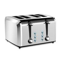 Buy cheap Sandwich Maker Stainless Steel 4 Slice Toaster Cord Storage product