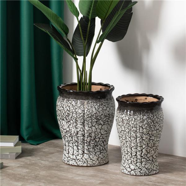 Hot selling creative big floor pots indoor outdoor hotel garden decoration