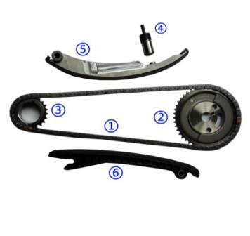 Buy cheap FIAT PALIO SIENA IDEA STRADA Timing Chain Kit 04777699AA 112L Wear Resisting from wholesalers