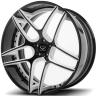 Buy cheap BMW X5 3 Piece Forged Wheels Car Rims 19 20 21 22 Black Barrel + Tone Color Disc from wholesalers
