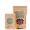 Buy cheap Custom Made Candy/Sugar k Packaging Food Grade Brown Square Bottom Water Resistant Paper Bag from wholesalers