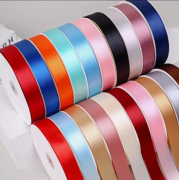 Buy cheap Gift Packaging Satin Ribbon Roll Custom Printed Ribbon from wholesalers