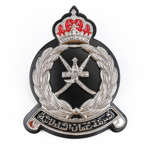 Buy cheap Military Rank Scout 10mm Oman Security Guard Badge Aluminum Stainless Steel from wholesalers