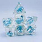 Duckling Natural resin multi -noodle table game dice set dnd dice