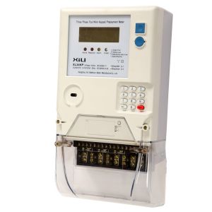 Buy cheap 3 Phase IEC / STS prepaid electricity meters with class 1 Accuracy 3 x 230 / 400 Volt from wholesalers
