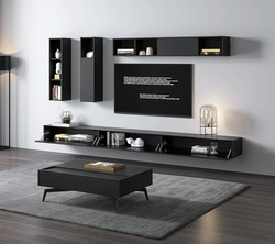450mm Living Room TV Shelves Coffee Kitchen With Base Cabinet