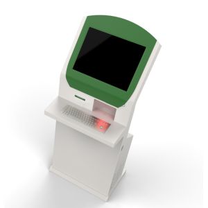 Buy cheap Touch Screen Self Service Queue Management Kiosk With Keyboard from wholesalers