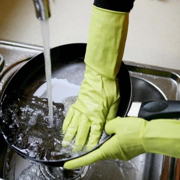 Buy cheap Anti Oil Household 300mm Rubber Hand Gloves For Kitchen from wholesalers