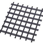 Bitumen Coated Fiberglass Geogrid 25KN Fibreglass Rendering Mesh Roll