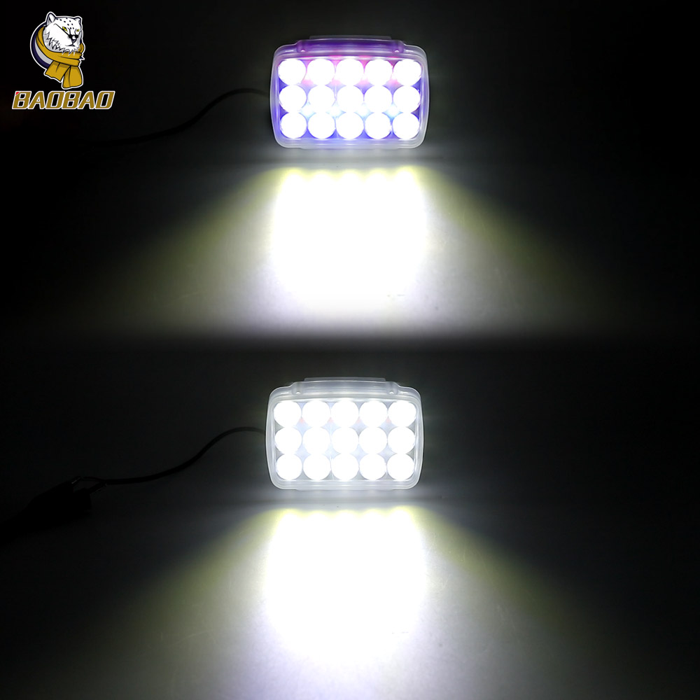 LED 15 Beam Multi Color RGB Flash For Motorcycle Lighting System