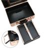 Buy cheap Aluminum Makeup Vanity Trolley With Mirror Rose Gold Color For Travel from wholesalers