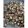 Buy cheap Copper plating Raw Material And Standards Carbon Steel 1/2 JIC Hydraulic Hose Fittings JIS BSP Steel Brake Line Adapters from wholesalers