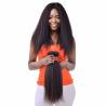 Buy cheap Brazilian Virgin Hair Kinky Straight Human Hair Weave Bundles Deals Coarse Yaki Hair Weaving from wholesalers