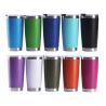 Buy cheap Wholesale 20oz Double Wall Vacuum Insulated Tumbler Stainless Steel Car Travel Coffee Mugs With Lids from wholesalers