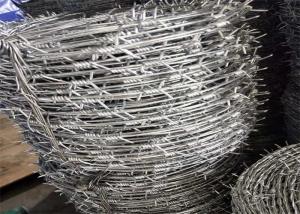 Buy cheap Protective Barbed Galvanzied Wire Razor Mesh Fence Single Strand from wholesalers