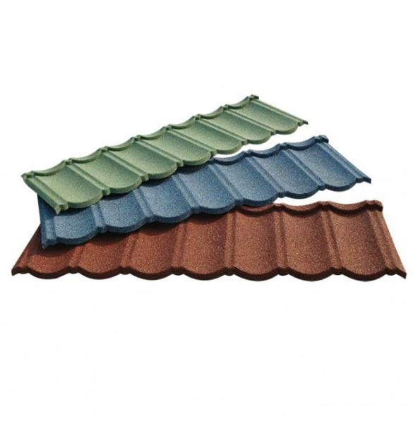 Buy cheap Aluminum-Zinc Steel Roofing Bond Classic Stone Coated Metal Roof Tile Color Customized AZ80 Aluzinc 0.45mm from wholesalers