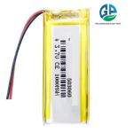 Rechargeable KC CB IEC62133 Approved 503060 Lithium Polymer Battery Pack 1000mah