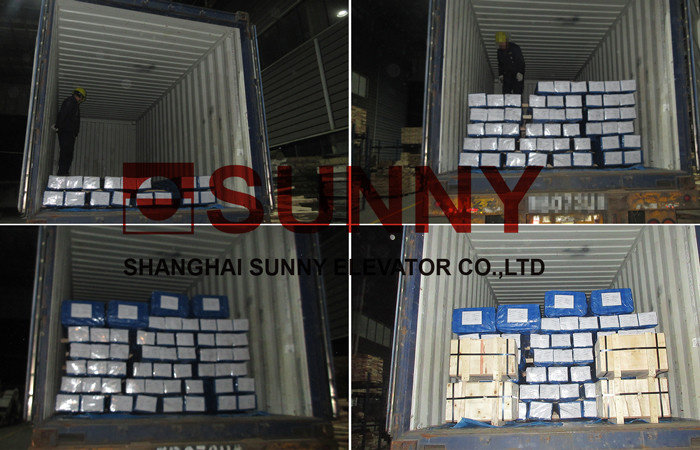 Vvvf 5000kg Load Automobile Freight Car Elevator With Center Opening Door