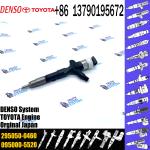 Common Rail Fuel Injector 23670-30400 295050-0460 For Toyota Hilux 1KD