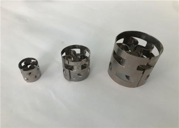 Buy cheap 316 SS Pall Rings Packing Customized Demision High Efficiency For Gas Scrubbing 30mm from wholesalers