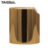 Buy cheap Screw Down Disc Top Cap 20mm Round Gold Aluminum Plastic Disc Cap from wholesalers