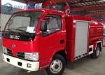3000 L Dongfeng Truck International Fire Trucks With Water Spay Function