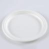 Buy cheap BPA Free Compostable 9 Inch Heavy-Duty 125-Pack Disposable Round Bagasse Pulp Paper Plate from wholesalers