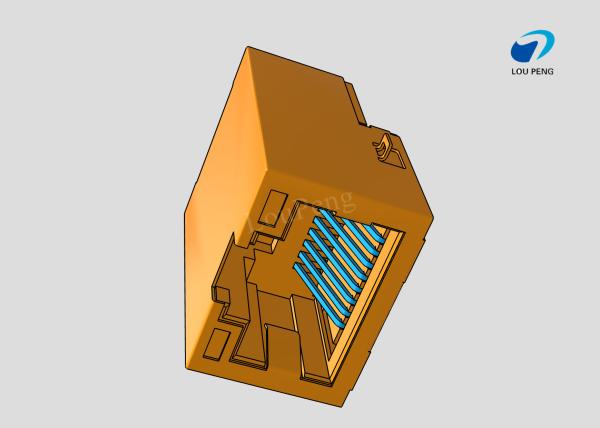 Buy cheap RJ45 jack 1Gbit CE biCLED from wholesalers