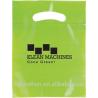 Buy cheap Hand Reinforced recycled disposable Customized Printing Logo Plastic shopping Die Cut Bag from wholesalers