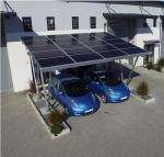 Parking Lot Solar Panel Mounting Bracket Aluminum Waterproof carport solar