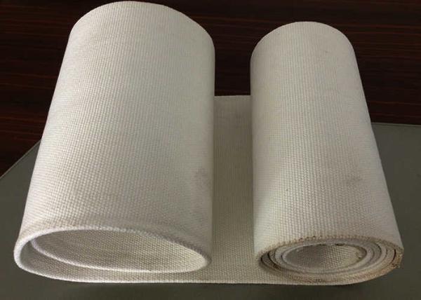 Buy cheap Roll Flat Belt Conveyor High Tensile Strength Vast Porosity Range 4 Ply Solid Weave from wholesalers