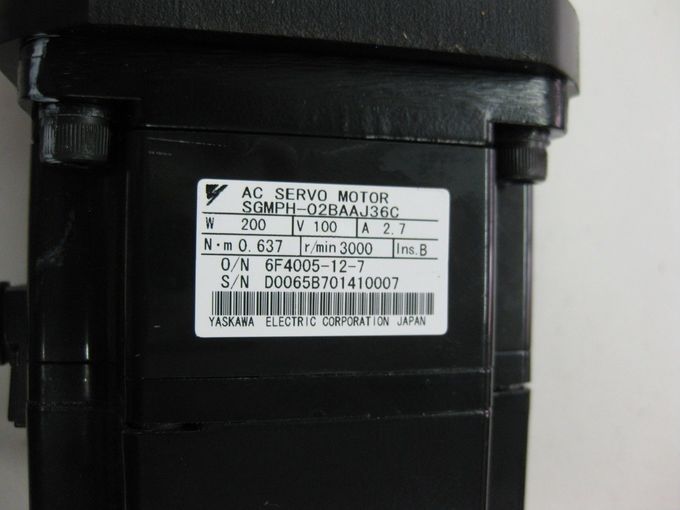 SGMPH-02BAAJ36C | YASKAWA Servo Drive 200w 100v New 3 Working Days Delivery 2