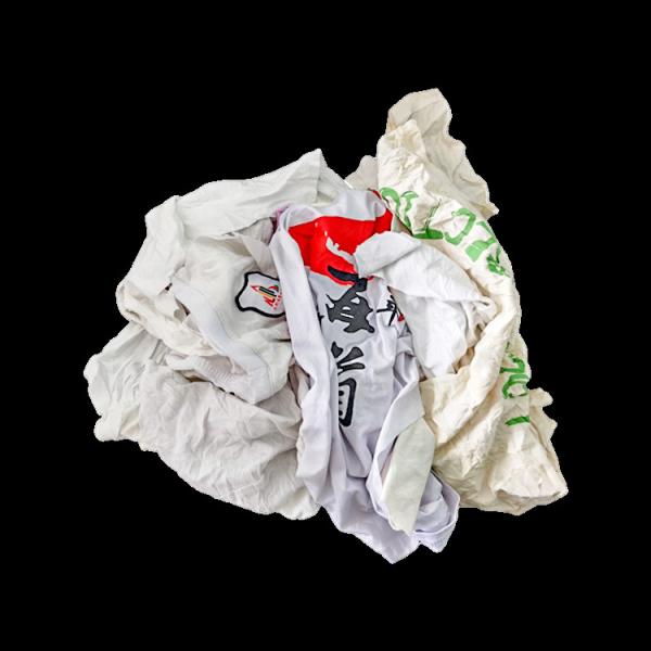Quality 100% recycled Trapo Industrial Blanco 1 Kg Cotton Rags White Industrial Microfiber Rags Wholesale Cleaning Rags for sale