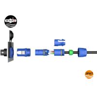 Buy cheap IP67 20A 500V 3 Pin 11.5MM Waterproof Aviation Connector product