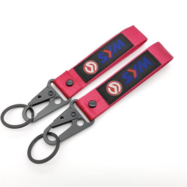 Buy cheap ​​Motorsport Gift Key Holder - High-Contrast Color Blocking & Reinforced Clip - Event Giveaway Essential​ from wholesalers