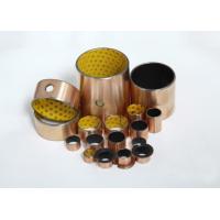 Buy cheap POM Bearing Lined With Bronze , Powder Sintered Metal Bearings And Steel Backed product