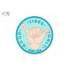 Buy cheap Homesick 100% Custom Embroidered Logo Patches Round Shape For Clothes Accessories from wholesalers