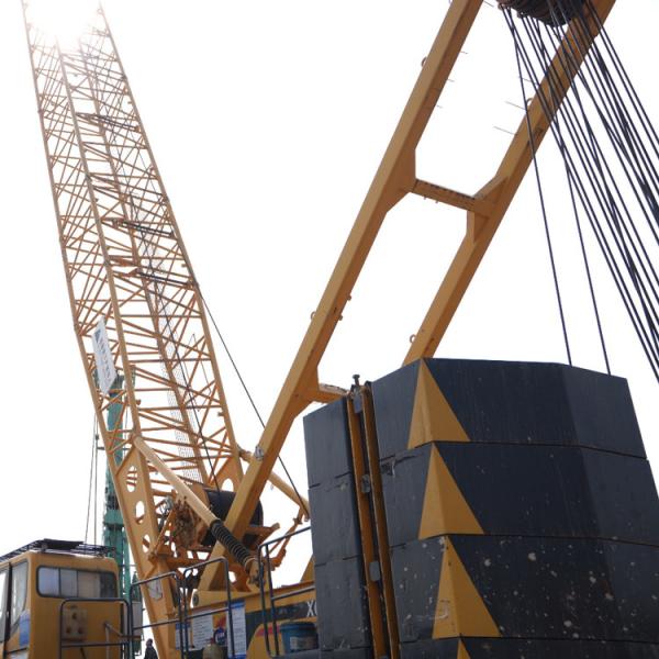 Buy cheap Hoist Speed 128 M/Min 85T Used Crawler Cranes In Wind Power Equipment Installation XGC85 from wholesalers