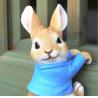 Buy cheap Creative Garden Cartoon Rabbit Hanging Resin Garden Decoration from wholesalers