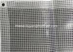 Transparent Mesh Plastic Lamination Tarpaulin Anti Raining Tarpaulin Durable