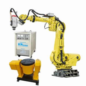 Wholesale Fanuc Industrial Robot R-2000iC/125L 3100MM Reach With Laser Welding Machine And Positioner For Spot Welding Robot from china suppliers
