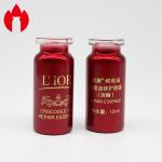10ml Clear Or Brown Cosmetic Vial Glass Bottle With Printing