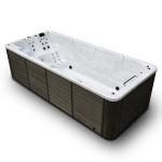 Endless Swim Pool Outdoor Swimming Spa With Underwater Led Light