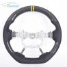 Buy cheap OEM ODM Carbon Fiber Sports Car Steering Wheel Yellow Stripe Plain Weave from wholesalers