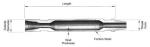 2 - 7/8" Shoulder 79mm 2 - 3/8" REG Drill Rod