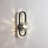 Buy cheap Nordic Led Glass Ball Wall Light Sconces Wrought Iron Wall Lamp（WH-OR-121) from wholesalers
