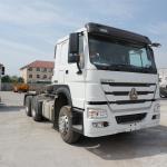 Howo 30t Truk Tractor Head 12.00R24 Semi Tractor Trailer CCC