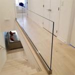 Stainless Steel Glass Handrail Railing for Easy Installation in Apartment