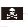 Buy cheap Bright Colors Copper Grommet 3x5ft Outdoor Pirate Flag from wholesalers